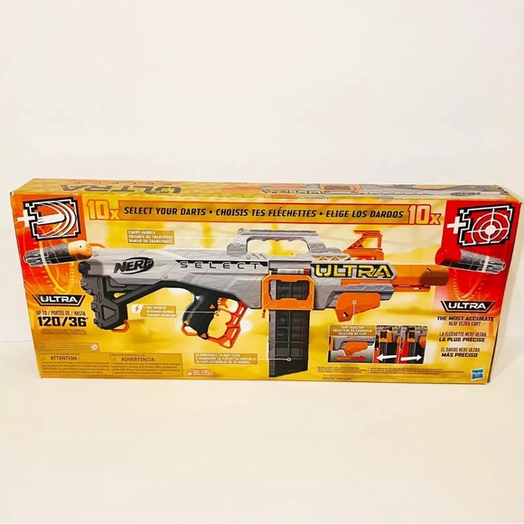 NERF Ultra Select Blaster - Orange and White